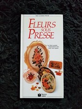 LIVRE VINTAGE FLEURS SOUS