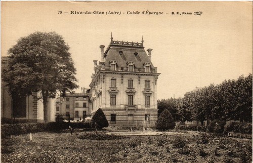 Cpa rive gier caisse - -,