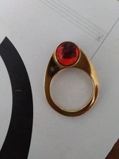 bague Lalique plaqué or