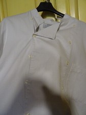 blanche beau coton fantaisi e chemise homme habillée col mao === voir détails