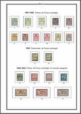 ALBUMS A IMPRIMER COMPLETS ALGÉRIE, MAROC, TUNISIE, AVANT INDÉPENDANCE.