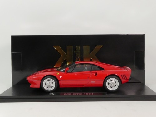 Scale ferrari 288 gto - kk-scale, rouge