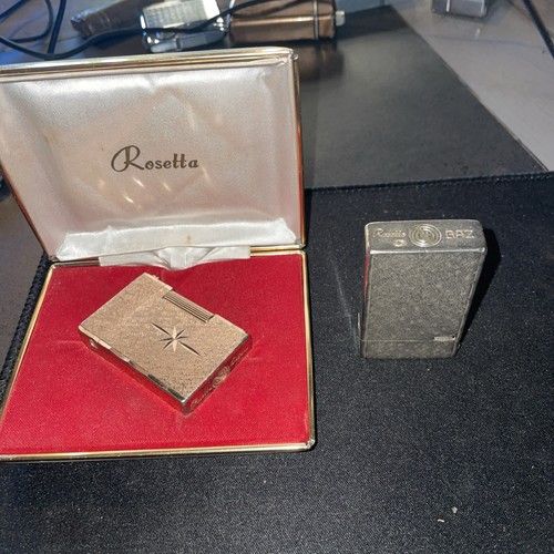 Anciens briquets rosetta - briquets,
