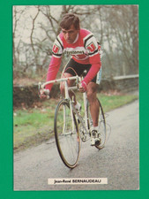 CYCLISME carte cycliste JEAN RENE BERNAUDEAU équipe SYSTEME U 1984 Signée