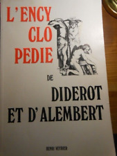 L' ENCYCLOPEDIE de DIDEROT ET D' ALEMBERT par HENRI VEYRIER