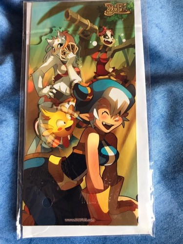 Dofus carte dépliante avec