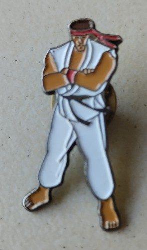 Pin street fighter - pin's, ryu