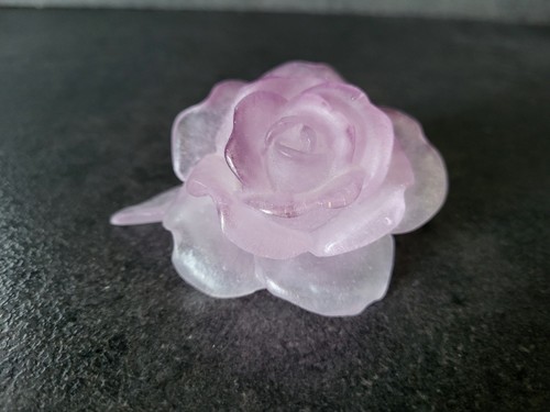 Presse papier fleur - fleur, rose