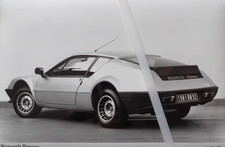 Photo Presse RENAULT ALPINE A 310 V6 modèle 1981 Grand format ref 46