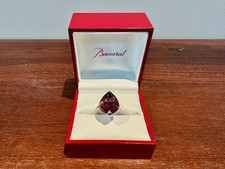 Baccarat : Bague argent 925 et