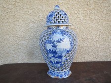 Ancien rare pot vase - vase, faience