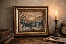 Tableau ancien signé Torri