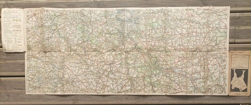 Circa 1920 michelin - 1920, carte