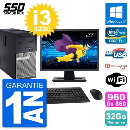 Tour dell 9010 ecran - pc, 27"