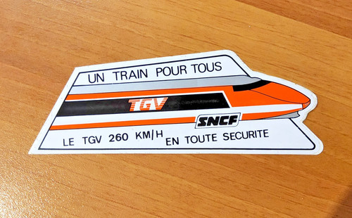 Tgv sncf autocollant - ,