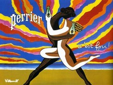 AFFICHE POSTER PERRIER