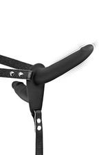 Double gode ceinture noir