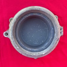 BOITIER Horloge de Cloison J. AURICOSTE MN Marine Nationale Fonte d'Aluminium