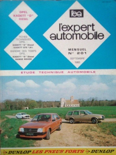 Revue technique opel kadett - technique, d