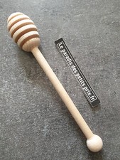 cuillère à miel en bois , cuillere à miel ,cuillère en bois de Hêtre de 16.5 cm 