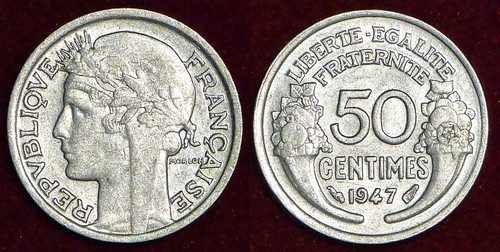 France centimes 1947 nice - 1947,