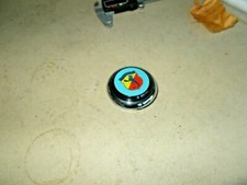 Bouton Klaxon Fond Bleu ABARTH 850 TC 1000 Reproduction