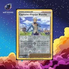 Carte Pokémon Capitaine Blanche  064/78 Reverse  Pokémon Go Français