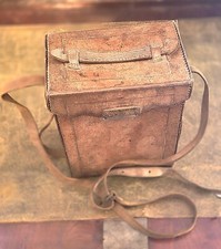 Ancien Etui Cuir pour Appareil Photo type allemand 1915-1940