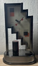 CITIZEN QUARTZ JAPAN  Pendulum Clock Table Vintage Very Rare!!!