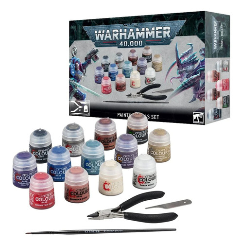 Warhammer 40k paints tools - paints, &