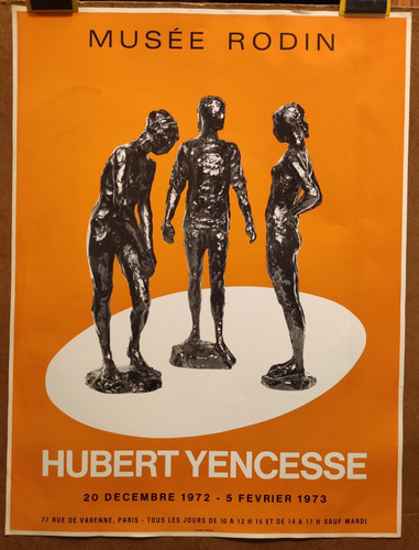 Affiche originale sculptures - originale,