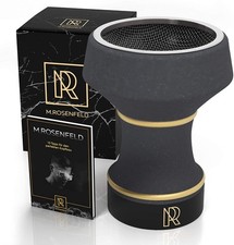 Foyer chicha pierre noir mat