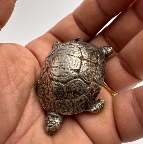 Tortue miniature bronze - tortue,