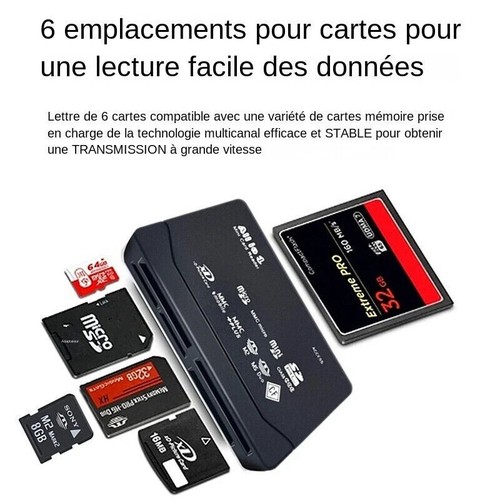 All one lecteur - lecteur, carte