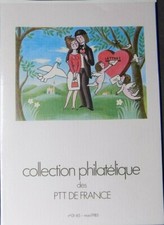 3 COLLECTIONS PHILATELIQUE DES PTT DE FRANCE DE 1985 ET 1986 SANS TIMBRES