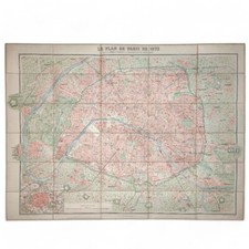PIEROTTI. Plan de Paris en