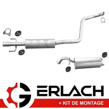 Echappement silencieux pour