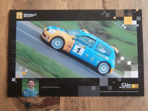 Rallye renault clio - rallye,