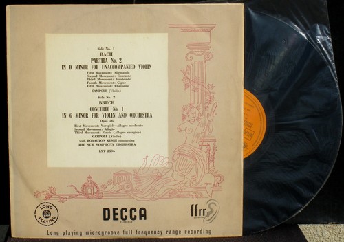 Bach campoli kisch decca - bach,