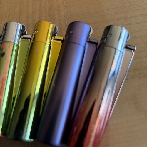 Lot huit briquets clipper - de,
