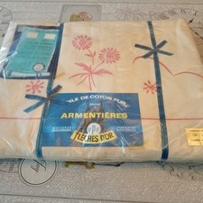 une paire de draps ancien  ( toile de coton  pur )