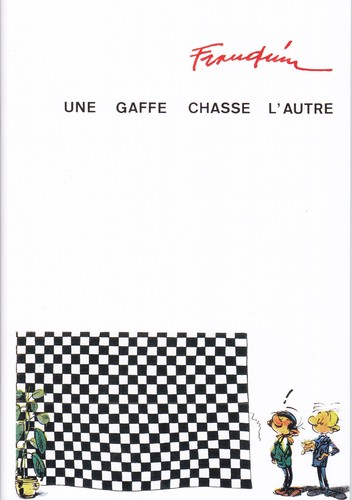 Franquin inédit une gaffe - inÉdit,