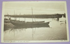 33/ CPA BIGANOS GIRONDE LE PORT AUX TUILES - CARTE POSTALE ANNÉES 30 /B5281 