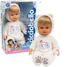 Giochi Preziosi Cicciobello Cutie Bear Poupée Interactive