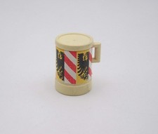 PLAYMOBIL (L1123) MOYEN-AGE - Tambour Blason Nuremberg 3052 3291 3380 Jauni