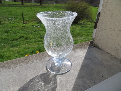 Ancien photophore vase en - ou,