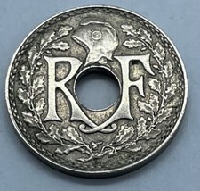 MONNAIE FRANÇAISE - 5 CENTIMES - LINDAUER - 1933  (BELLE COCARDE) !! (p44)