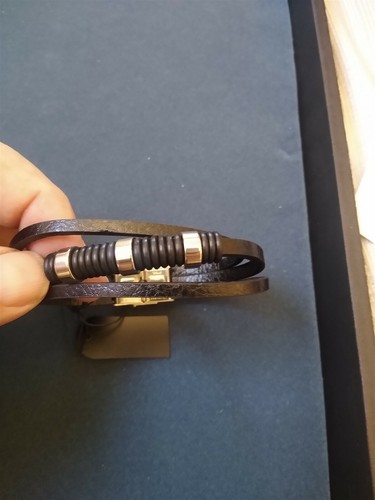Bracelet acier noir - en, en
