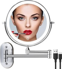 Miroir de maquillage mural LED