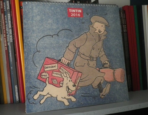 Calendrier tintin 2016 - :,